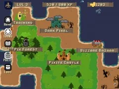 Pixelite Realms: Explore Loot & Battle 2D RPG - screenshot 2