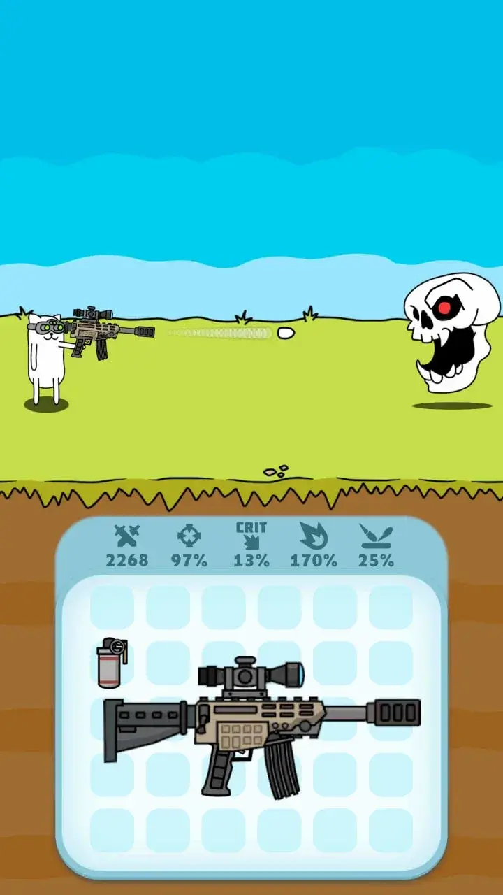 Gun Hero Cat Survival Shooter - screenshot 1