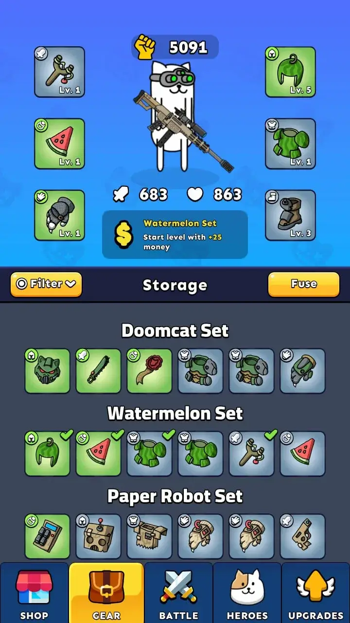 Gun Hero Cat Survival Shooter - screenshot 4