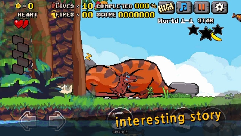 DINO LAND ADVENTURE APK - screenshot 1