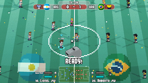 Pixel Cup Soccer Ultimate - screenshot 1