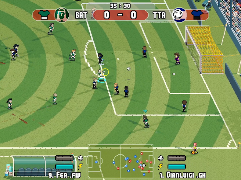 Pixel Cup Soccer - Lite - screenshot 4