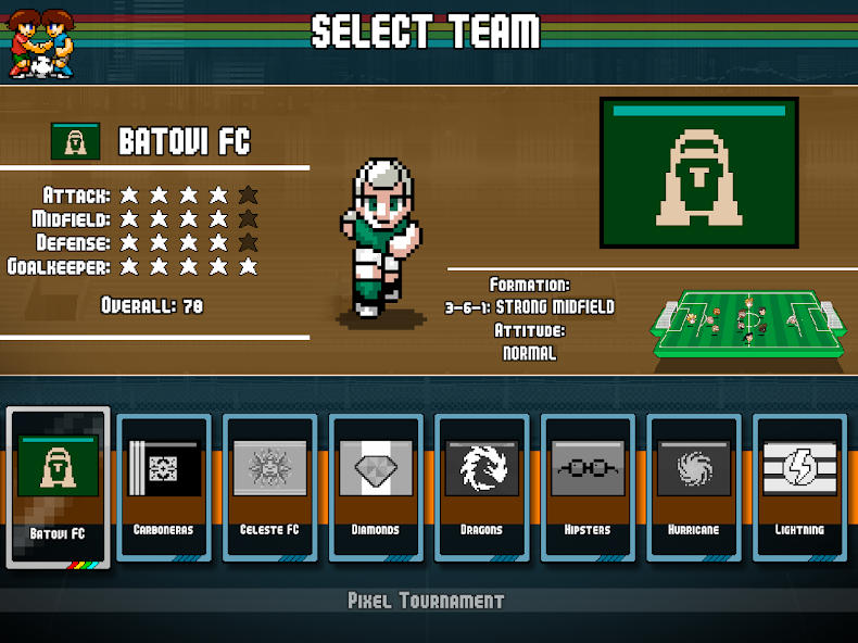 Pixel Cup Soccer - Lite - screenshot 5