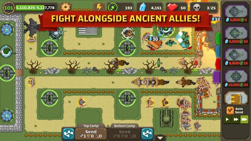 Ancient Allies Tower Defense APK - screenshot 2