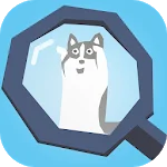 Dobby Dog hide and seek - peekaboo game MOD APK icon