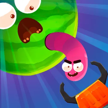 Worm out: Brain teaser & fruit MOD APK icon
