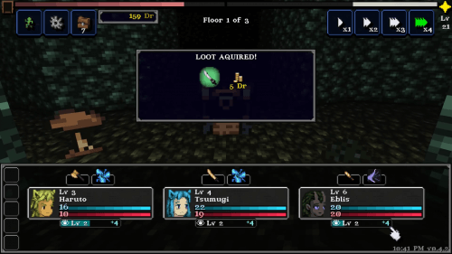 Legends of Dragaea Idle Dungeons - screenshot 1