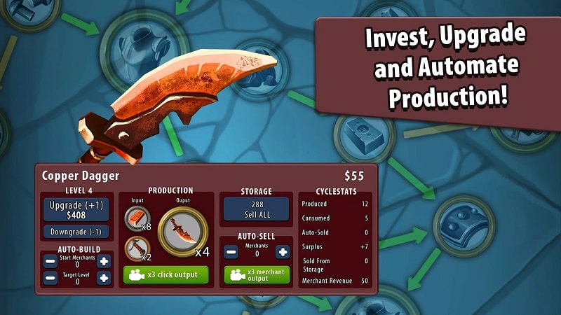 Crafting Idle Clicker APK - screenshot 3