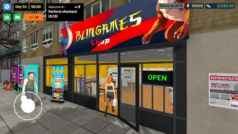Trading Card Mart Owner - screenshot 1