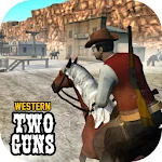 Western Two Guns Sandboxed Style 2018 MOD APK icon