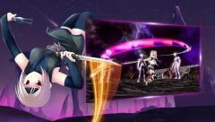 High School Girls-Space Sword Fighting Games 2018 - screenshot 2