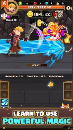 Clicker Knight: Incremental Idle RPG - screenshot 2