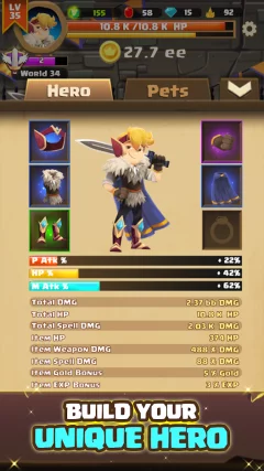 Clicker Knight: Incremental Idle RPG - screenshot 3