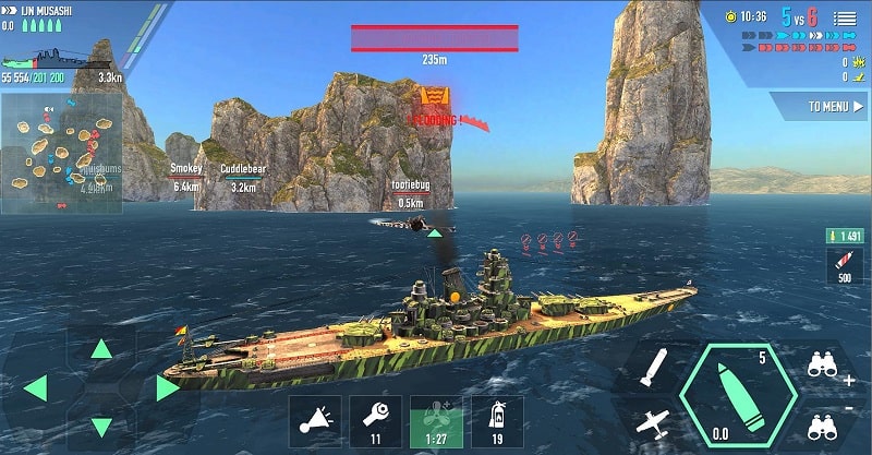 Battle of Warships: Naval Blitz - screenshot 2