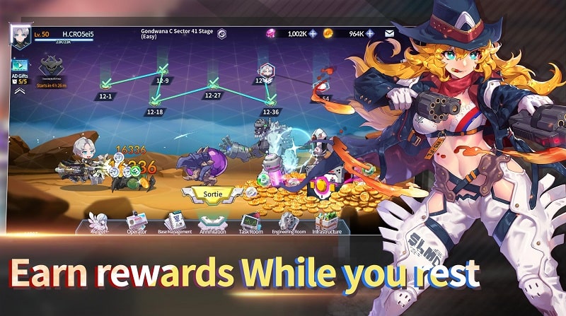 Shelter Zero IDLE Angel Saga APK - screenshot 4