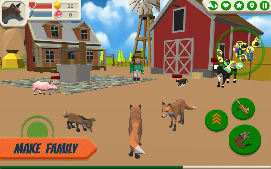 Fox Family - Animal Simulator - screenshot 14