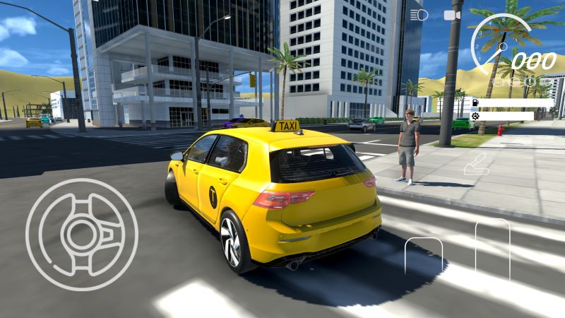 Taxi Driver City Driving SIM APK - app icon