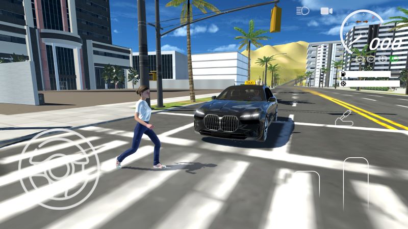 Taxi Driver City Driving SIM APK - screenshot 2