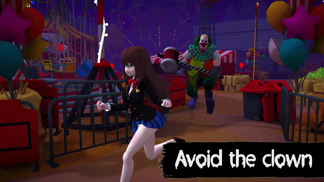 Anime Girls Clown Horror - screenshot 16
