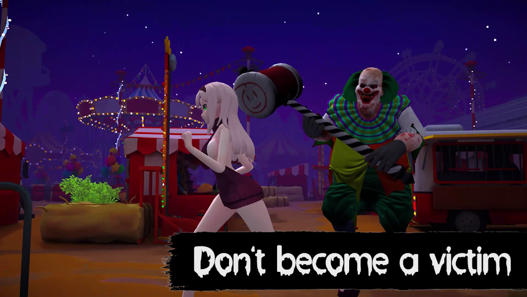 Anime Girls Clown Horror - screenshot 8