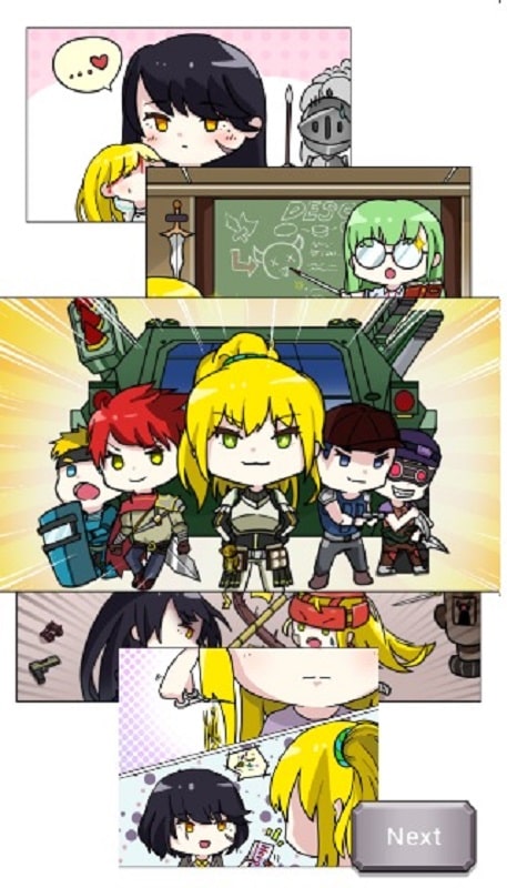 DemonStrikeCorp-Idle Item RPG APK - screenshot 5