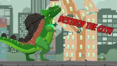 Hybrid Titan Rex: City Rampage - screenshot 1