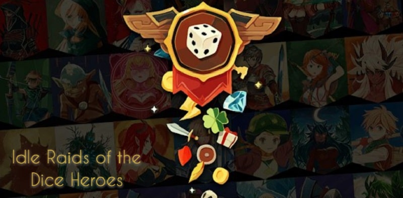 Idle Raids of the Dice Heroes APK - app icon