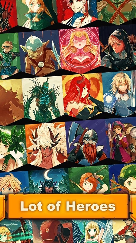Idle Raids of the Dice Heroes APK - screenshot 3