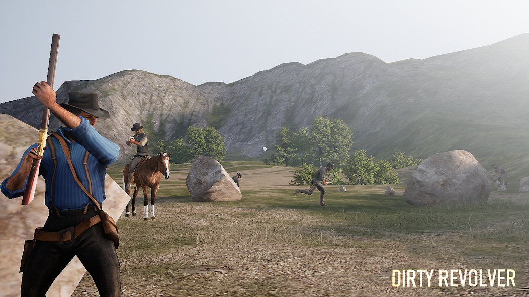 Dirty Revolver Cowboy Shooter - screenshot 3