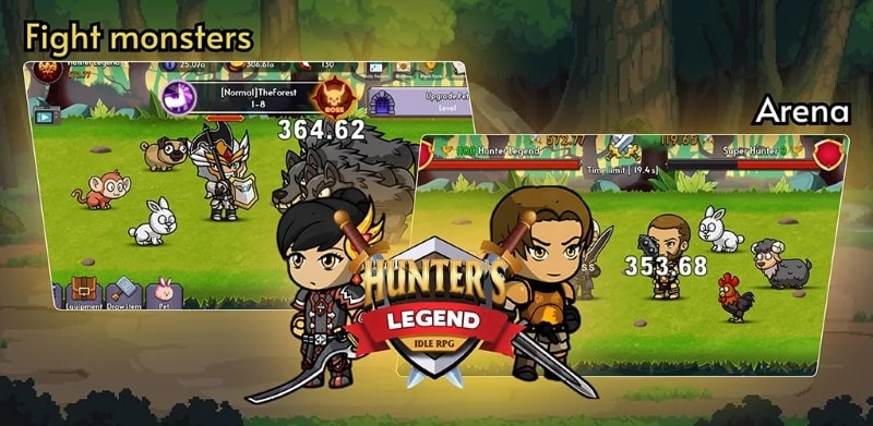 Hunter’s Legend Idle RPG APK MOD APK icon