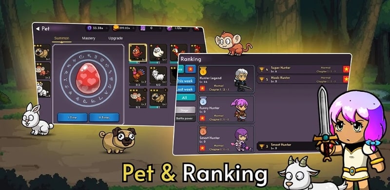 Hunter’s Legend Idle RPG APK - screenshot 2