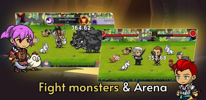 Hunter’s Legend Idle RPG APK - screenshot 3
