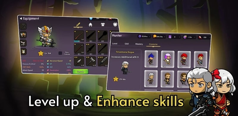 Hunter’s Legend Idle RPG APK - screenshot 4