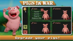 Angry Pigs In War Strategy offline Games - screenshot 2