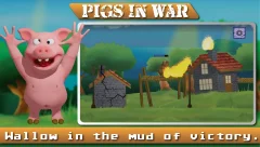 Angry Pigs In War Strategy offline Games - screenshot 3