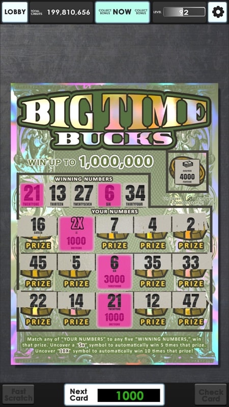 Lucky Lottery Scratchers APK - screenshot 3