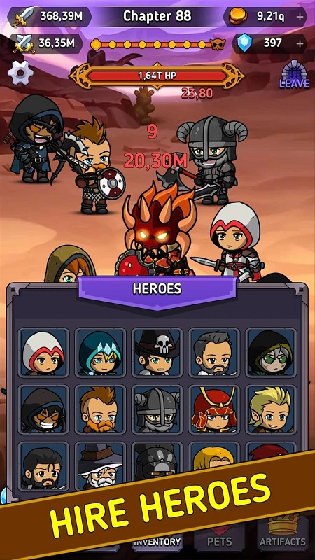 Tap Hero Clicker APK - screenshot 4