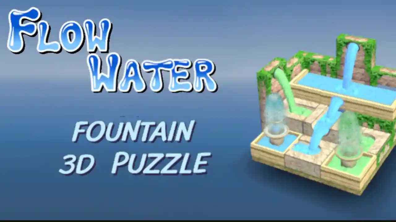 Flow Water Fountain 3D Puzzle - app icon