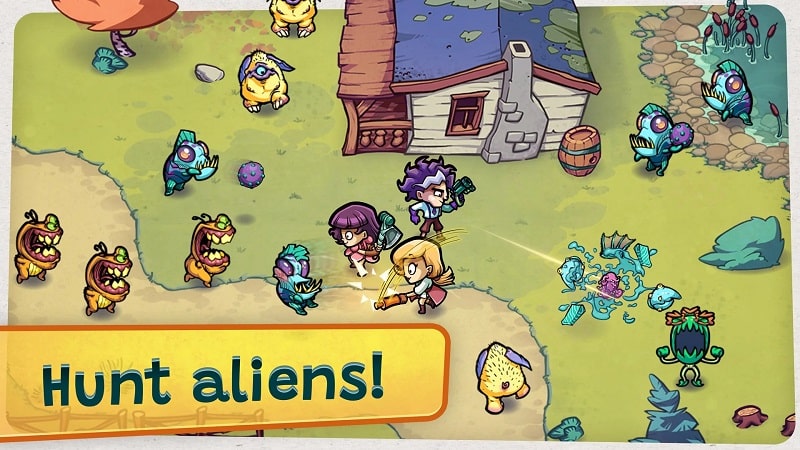 Alien Food Invasion APK - screenshot 1