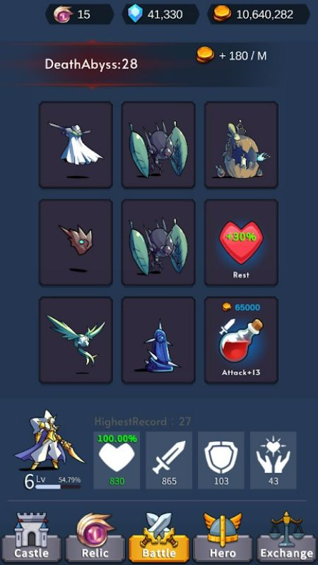 EndlessDungeon Idle RPG Game APK - screenshot 1