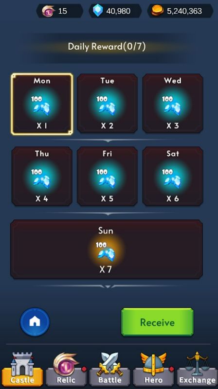 EndlessDungeon Idle RPG Game APK - screenshot 5