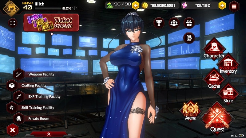 Action Taimanin APK - screenshot 1