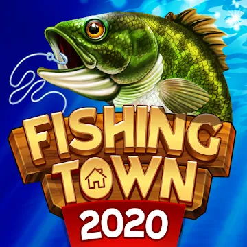 Fishing Town: 3D Fish Angler & Building Game 2020 MOD APK icon