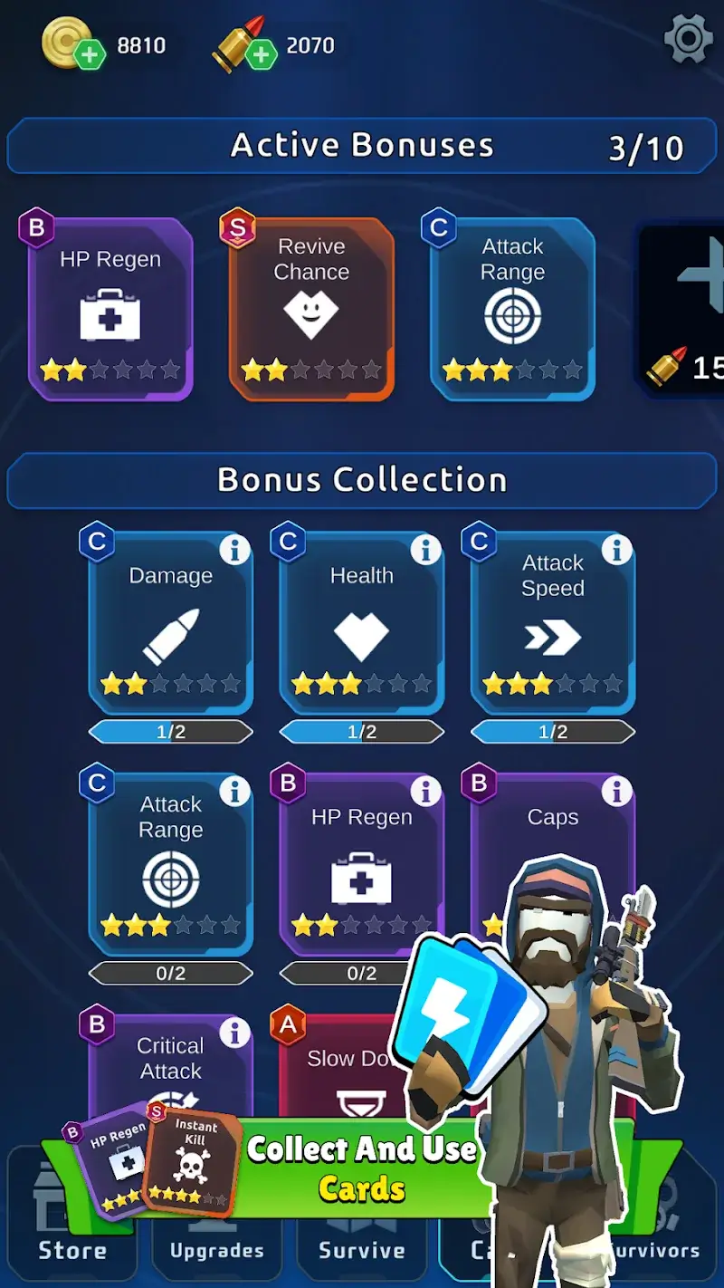 Idle Survivor Tower Defense - screenshot 2