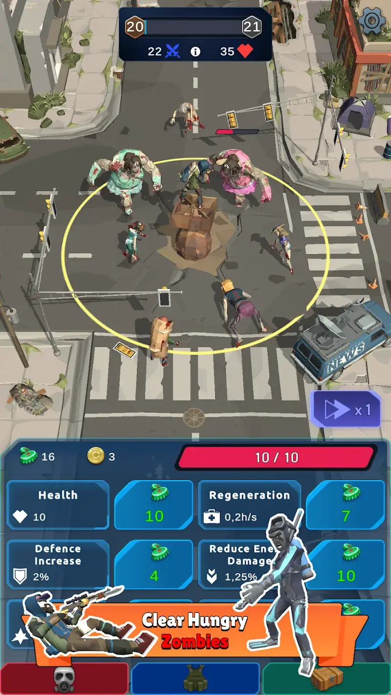 Idle Survivor Tower Defense - screenshot 3