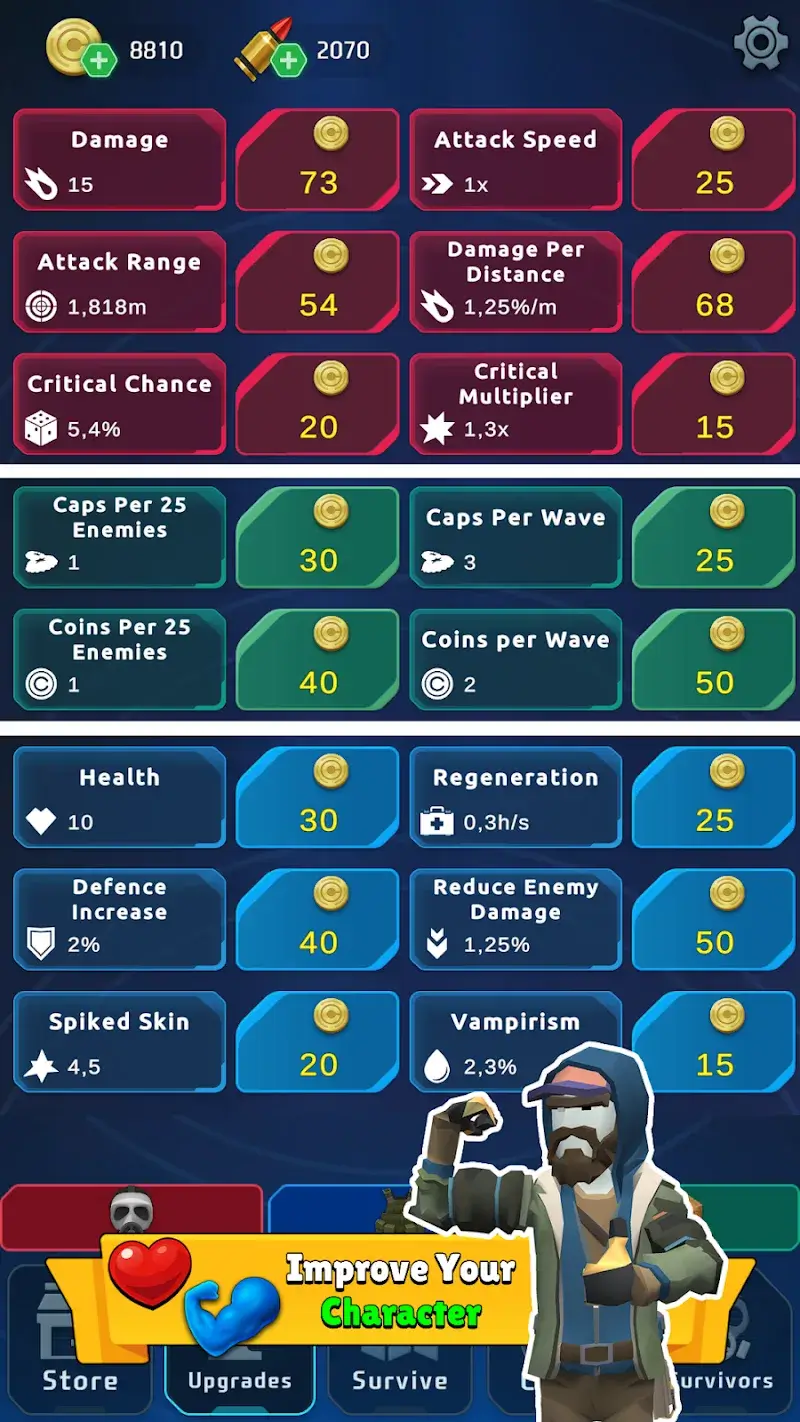 Idle Survivor Tower Defense - screenshot 4