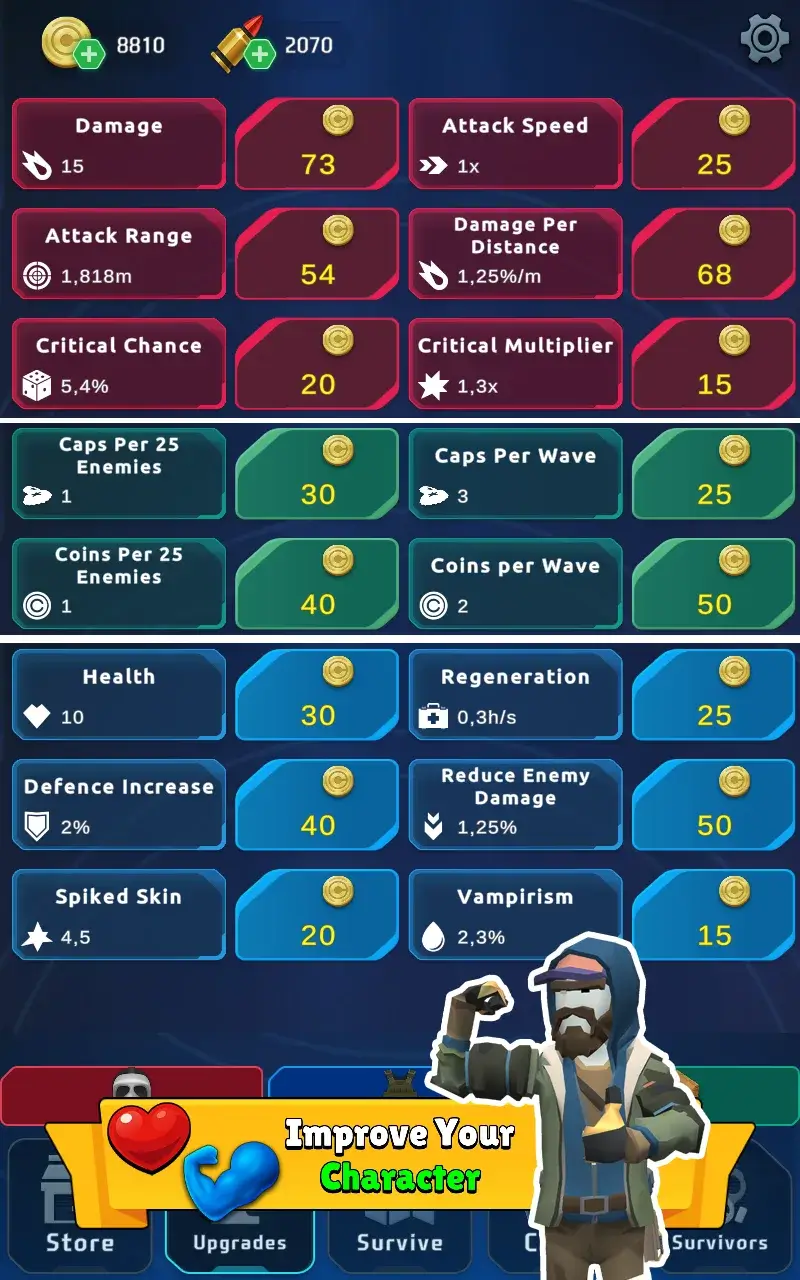 Idle Survivor Tower Defense - screenshot 6