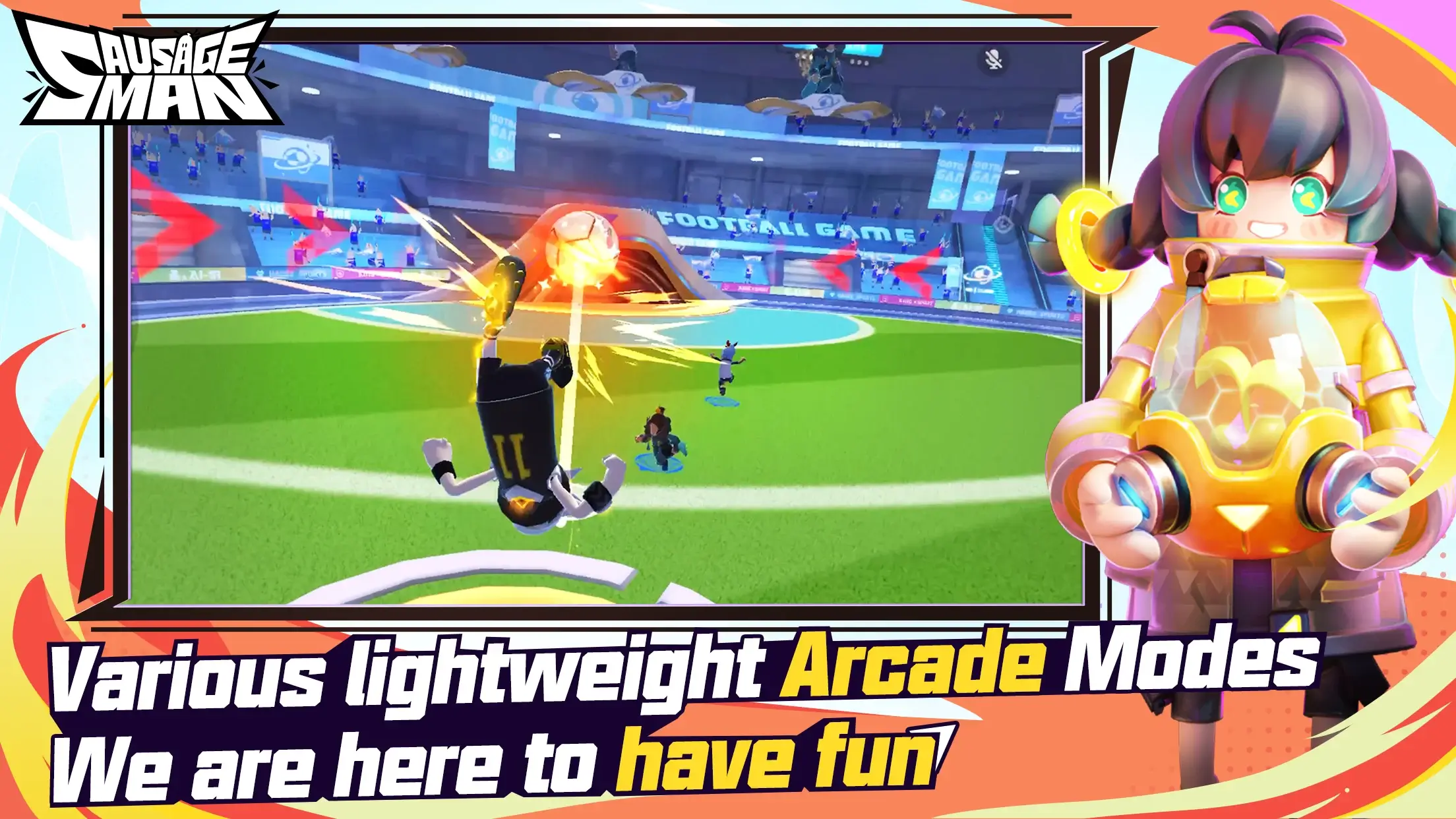 Sausage Man - screenshot 1