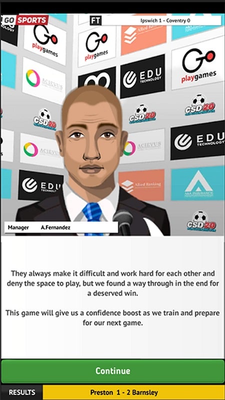 Club Soccer Director 2021 APK - screenshot 6