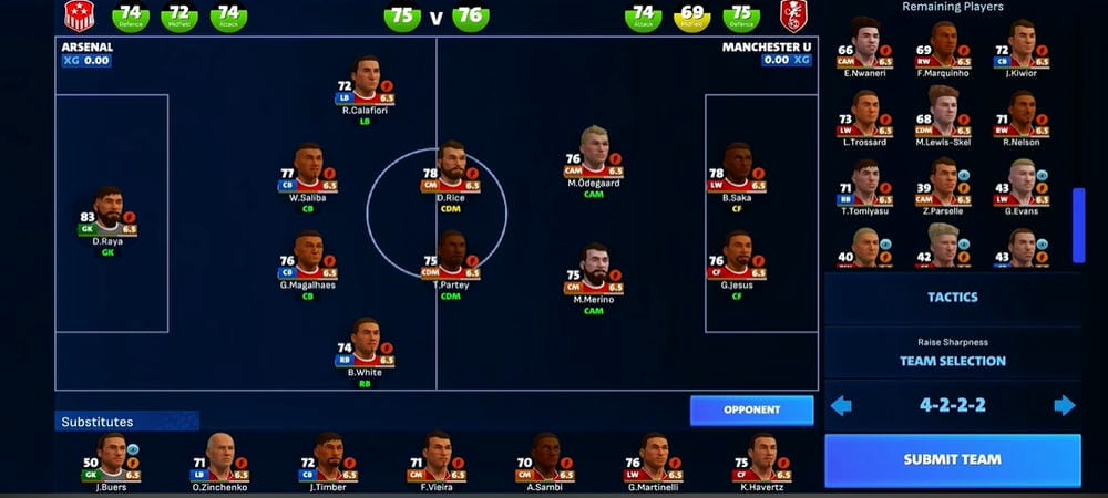 First Team Manager 2026 APK - screenshot 2